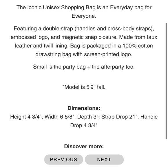 Small Telfar Shopping Bag in Sage - Picture 2 of 2